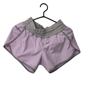 Women's Lavender and Gray Shorts